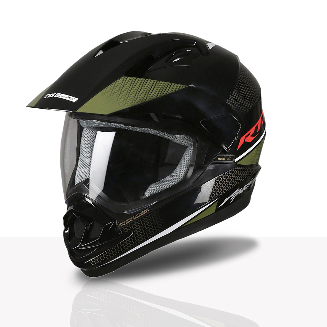TVS Apache RTX Dual Sports Helmet